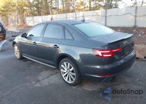 2018 Audi A4 2.0T Premium from USA, damaged, VIN WAUDNAF48JN016337